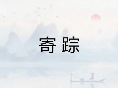 寄踪