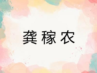 龚稼农