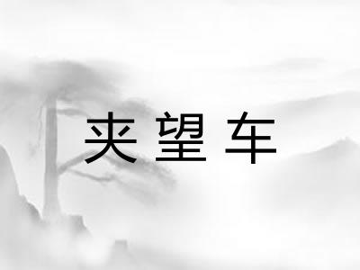夹望车 夹望车