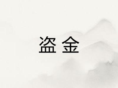 盗金
