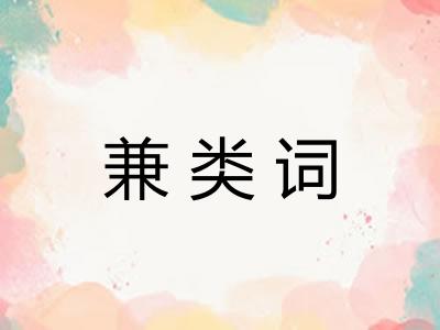 兼类词