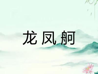 龙凤舸