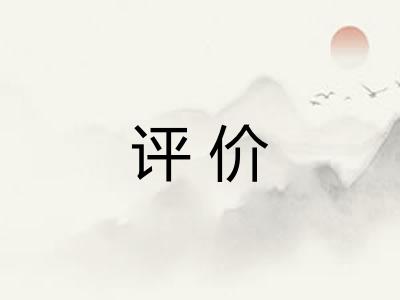 评价