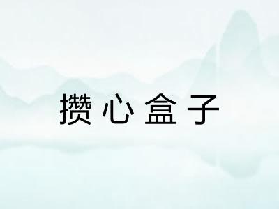 攒心盒子 攒心盒子