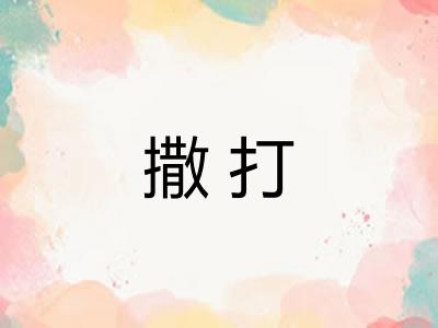 撒打 撒打