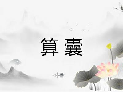 算囊