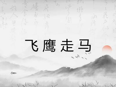 飞鹰走马