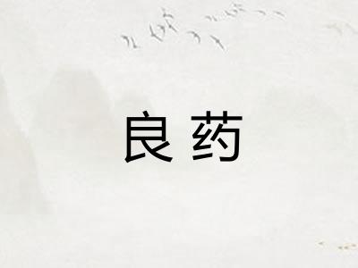 良药
