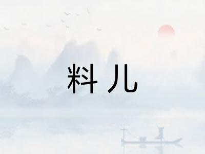 料儿