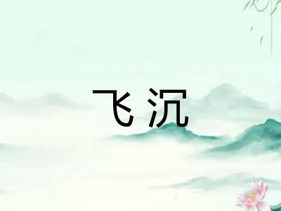 飞沉