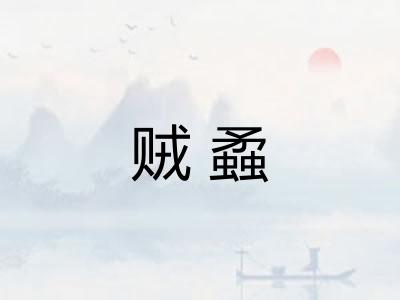 贼蟊