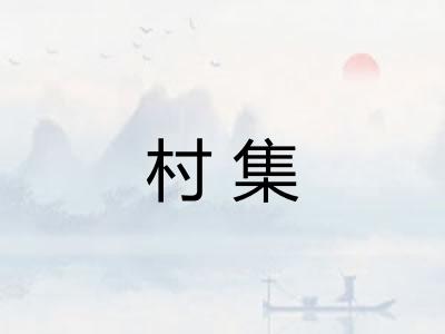 村集 村集