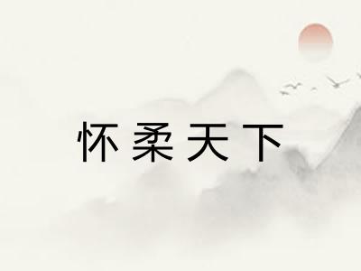 怀柔天下
