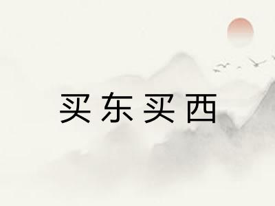 买东买西