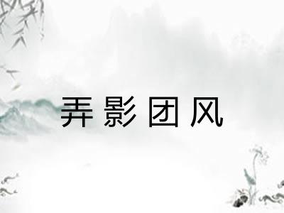 弄影团风