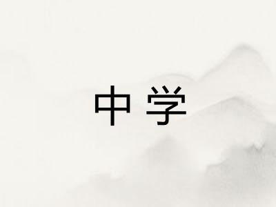 中学