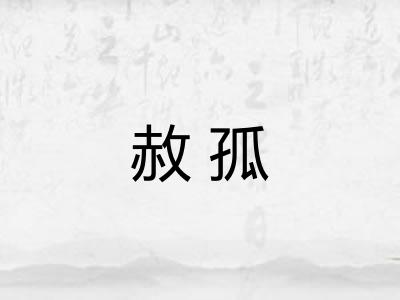 赦孤