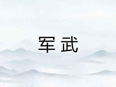 军武