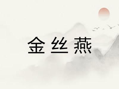 金丝燕