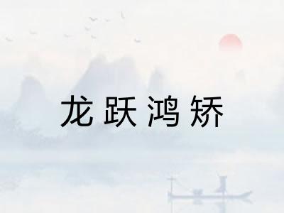 龙跃鸿矫 龙跃鸿矫