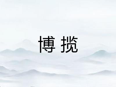 博揽