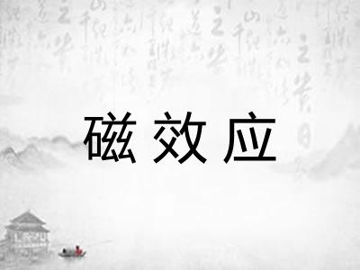 磁效应
