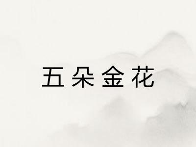 五朵金花 五朵金花