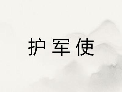 护军使