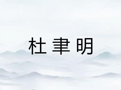 杜聿明 杜聿明