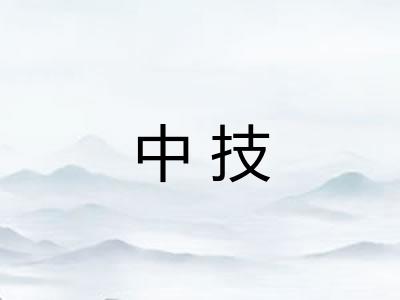 中技 中技