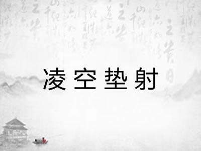 凌空垫射 凌空垫射