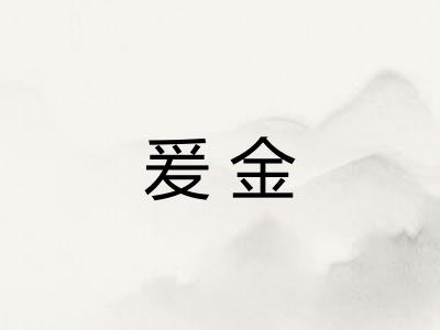 爰金 爰金