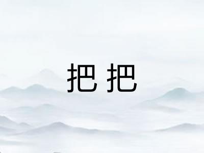 把把