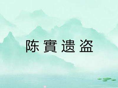 陈實遗盗