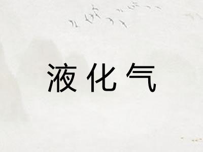 液化气