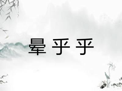 晕乎乎 晕乎乎