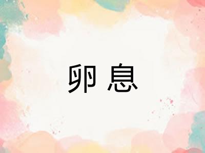 卵息