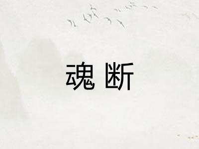 魂断 魂断