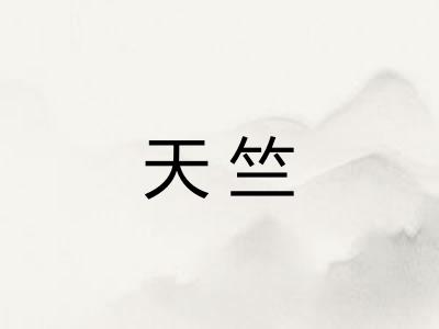 天竺