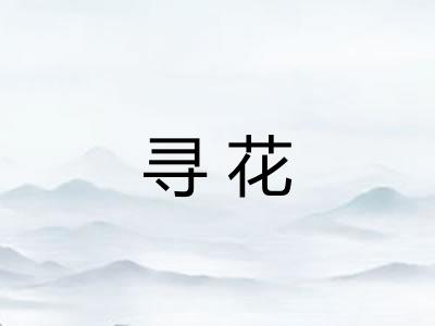 寻花 寻花