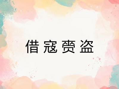 借寇赍盗