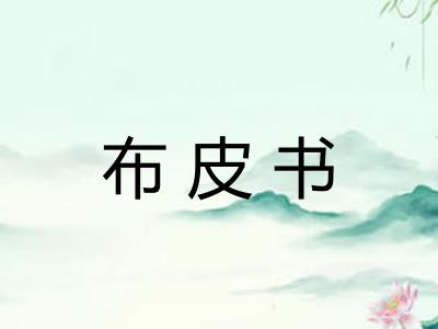 布皮书