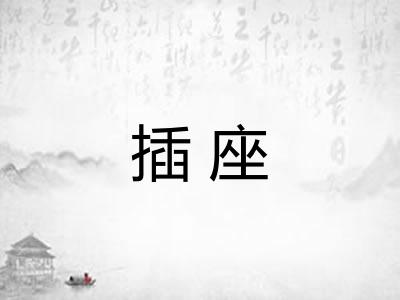 插座