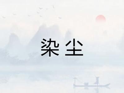 染尘