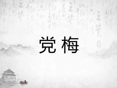 党梅