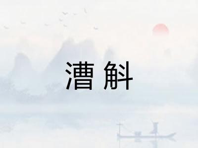 漕斛