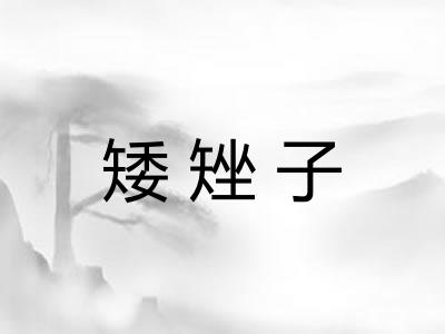 矮矬子 矮矬子