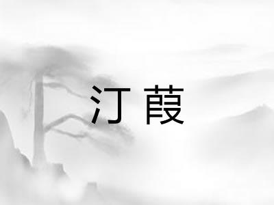汀葭