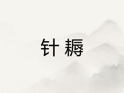 针耨