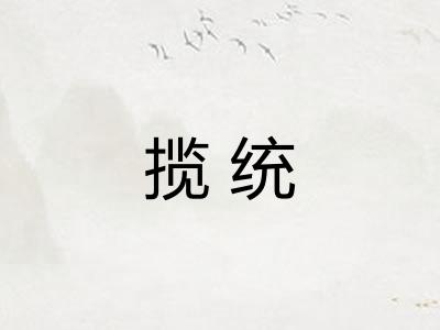 揽统